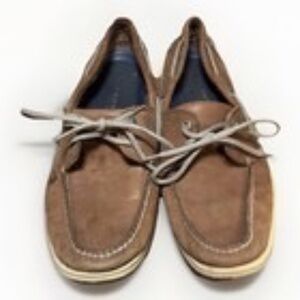 Sperry Top-Sider Men's Sahara Boat Shoe, Size 11M - Brown